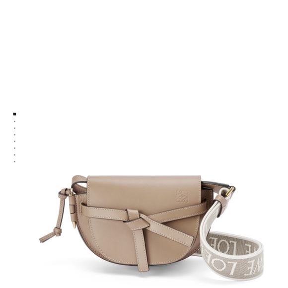 Loewe Handbags - Loewe mini gate dual bag in sand color